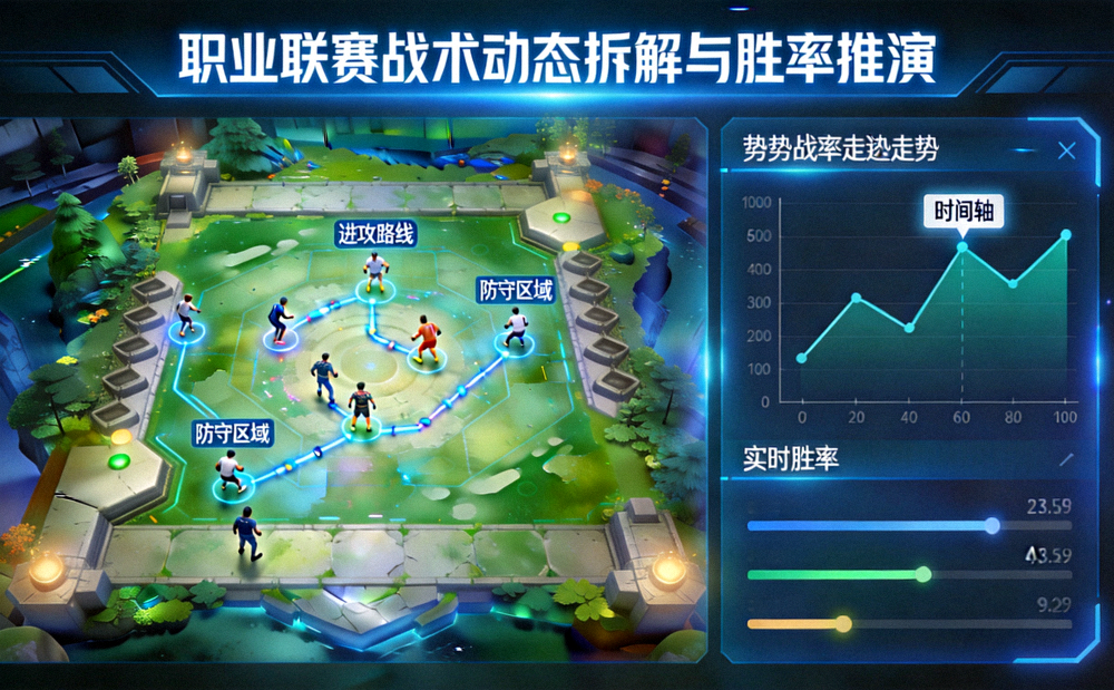 职业联赛战术动态拆解沙盘与局势胜率走势实时推演界面